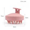 Silicone Bath Brush Hair Shampoo Brush Head Scalp Massage Silicone Hair Scalp Scrubber Shampoo Brush Manual Pet Hair Scratcher