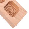 Mold 2 Holes Chinese   Wooden   Pastry Baking Mold for Home Use(2 Holes )