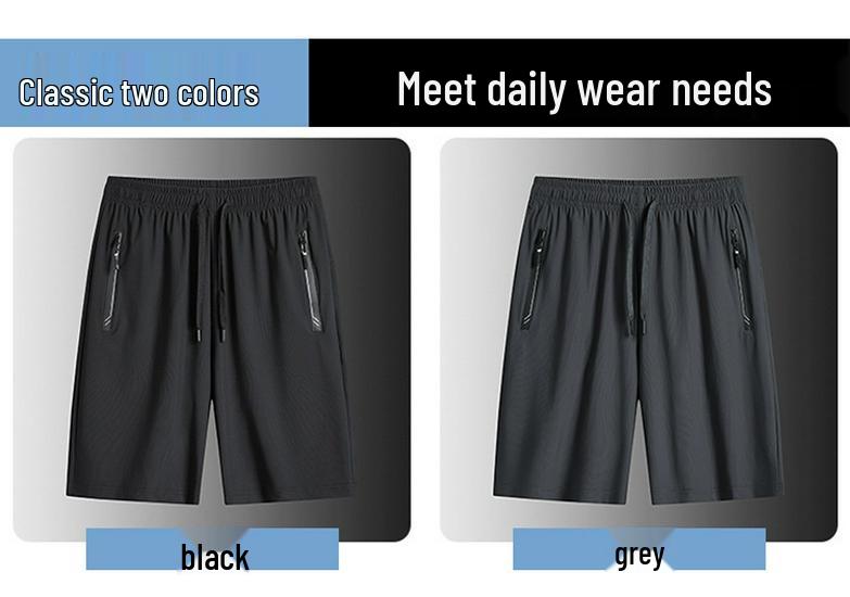 Versatile Plus Size Sports Three-Quarter Pants: Unisex Double Layer, Anti-Exposure, Summer Favorite