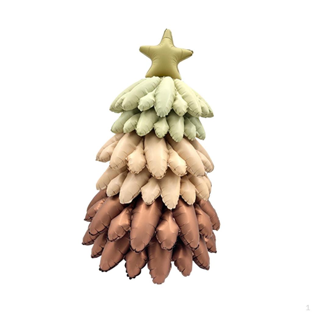 38.6 Inch Inflatable Christmas Tree Balloon for Holiday Celebrations