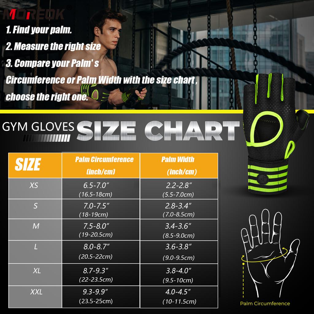 Guanti da Fitness Traspiranti Antiscivolo Allenamento di Forza Allenamento Fitness Sollevamento Pesi Guanti per Trazioni Sollevamento Pesi