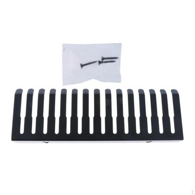 Cable Organizer Rack Hanger Wall Mount Multi Slots Metal 5.5 To 9.5mm Cord Management