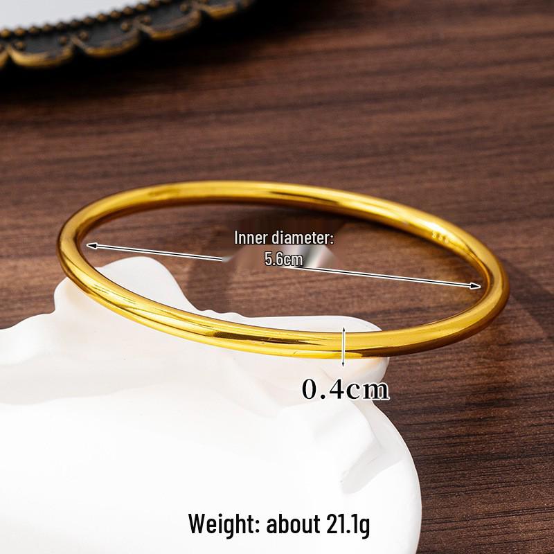 Vietnamese Gold Heritage Lotus Bracelet for Women: Long-Lasting, Ancient Chinese Style, Colorfast Simulation