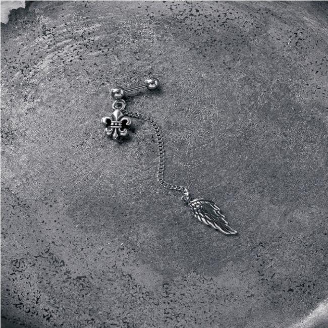 Age Wing Earring Piercing Hoop Earring