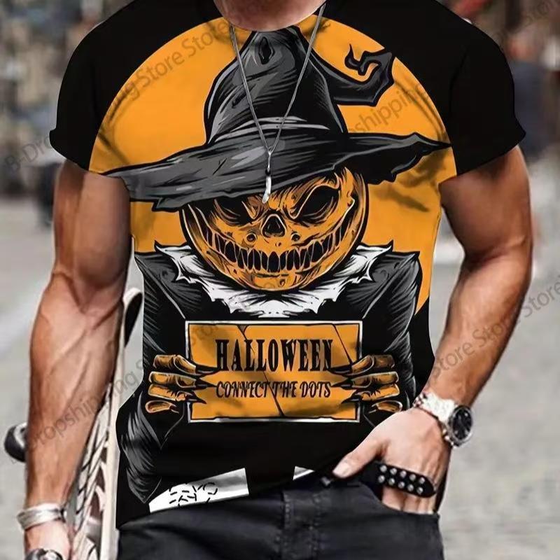 Skeleton Graphic Tee | Men s Halloween Streetwear | Oversized Comfort S