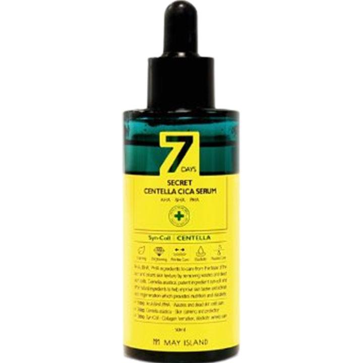 May Island 7 Days Secret Centella Cica Serum Pore Refining Balancing Essence 50ml