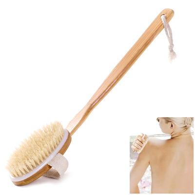 Body Scrubber Shower Body Brushing Back Long Handle Bath Brush Exfoliator Skin Massager Cleaning Brush Bathroom Accessories Hot