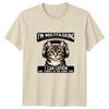 Funny Cat Im Multitasking TShirt I Can Listen Forget Pun Tee
