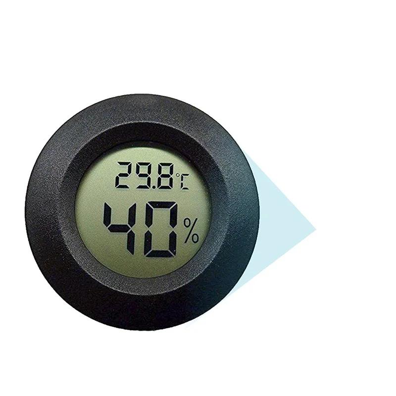 

Mini LCD Digital Thermometer & Hygrometer -50 ° C to +70. ° C Temperature & Humidity Meter for Fridge Freezer Testing