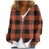 Womens Zip Up Sweaters Sweatshirts Long Sleeve Oversized Jackets Soft Casual Loose Tunic Tops
