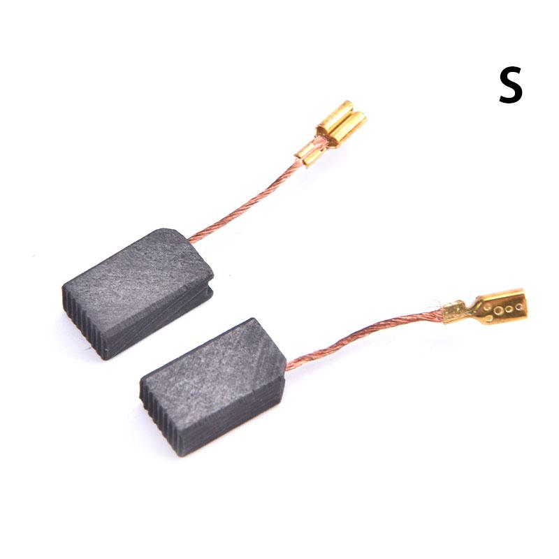 2Pcs Angle Grinder Carbon Brushes 13X9X6Mm For 100Mm Angle Grinder Replacement