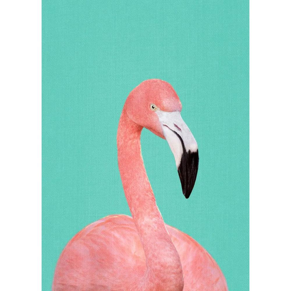 Tropical Plants Poster and Print Toucan Bird Flamingo Parrot Pineapple Canvas Painting Nordic Wall Art Picture Home Decor Cuadro