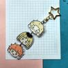 Anime Haikyu Cosplay Vtipná Dlouhá Klíčenka Přívěsek na Tašku Kolekce pro Fanoušky Rekvizity Vánoční Dárek