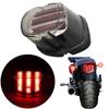 Motorcycle Eagle Claw LED Light Smoke Tail Light 12V License Plate Rear Lamp For Dyna Super Wide Glide Low Rider Fat Bob