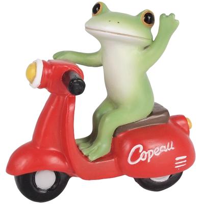 Daikai Copo Frosch auf einem roten Roller W58xT25xH58mm 622511