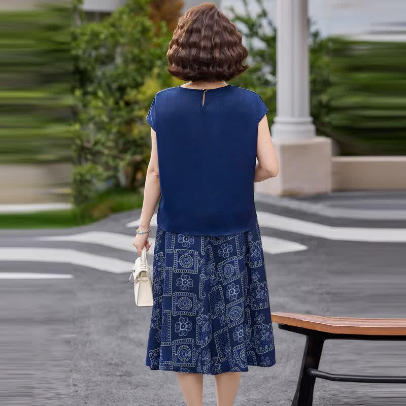 Elegant Summer Skirt Set for Women