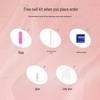 Handmade Purple Cat Eye Zircon Nail Stickers - Removable and Stylish