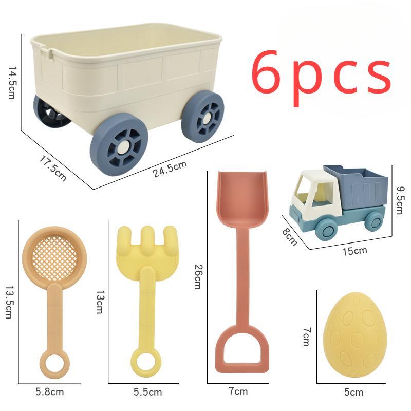 Beach Toys Sand Toys for Kids with Truck Car Sand Shovel Rake Sandbox Toys for Toddlers Kids Boys Cooking Pretend Play Kitchen