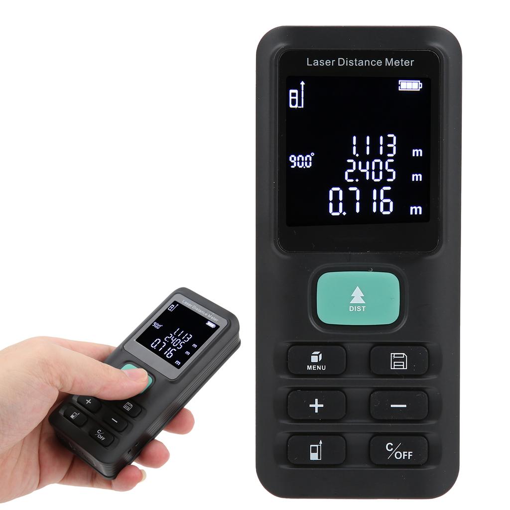 FY899 Laser Range Finder 120m High Accuracy Infrared Handheld Electronic Distance Meter