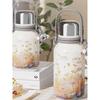 New Japanese Stainless Steel Insulated Water Bottle, European-Style Large-Capacity Thermos Cup, Outdoor Tea Brewing Cup for Girls and Students