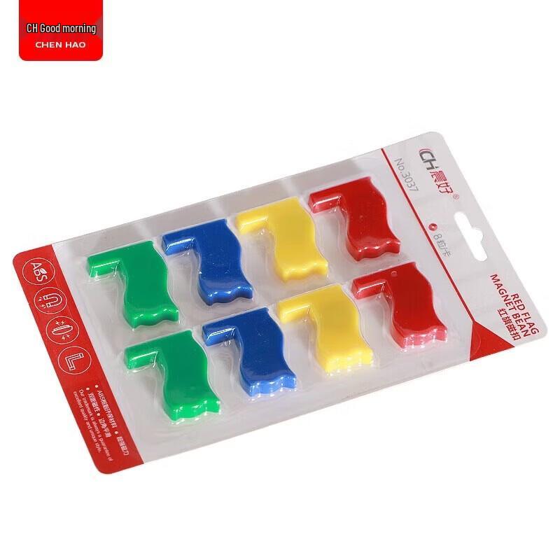 Red Flag Magnetic Pushpins