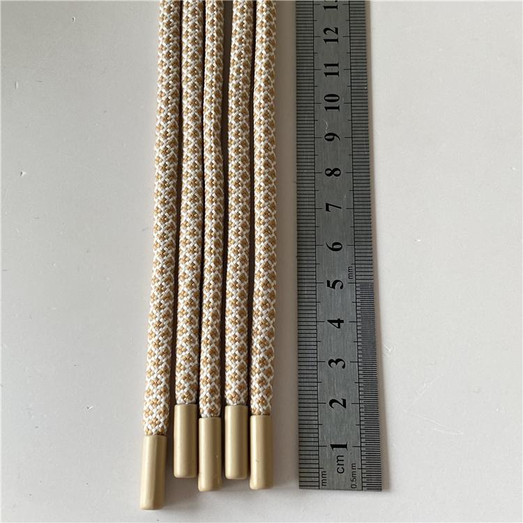 S0fine 2026 Top Quality Fashion Garment Polyester Woven Long Brown Hoodie Drawcord
