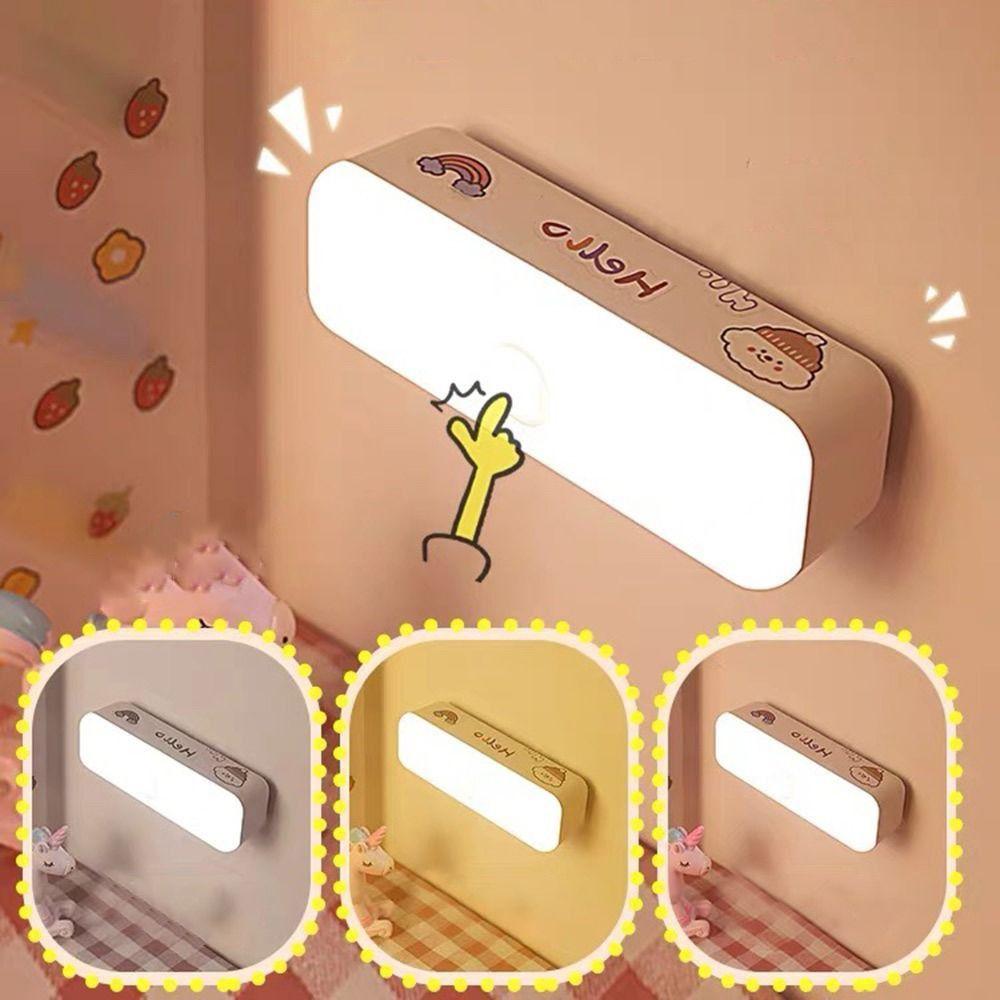 New Mini Desk Lamp Energy-saving Eye Protection Night Lights Three Modes Touch Rechargeable LED Lamp