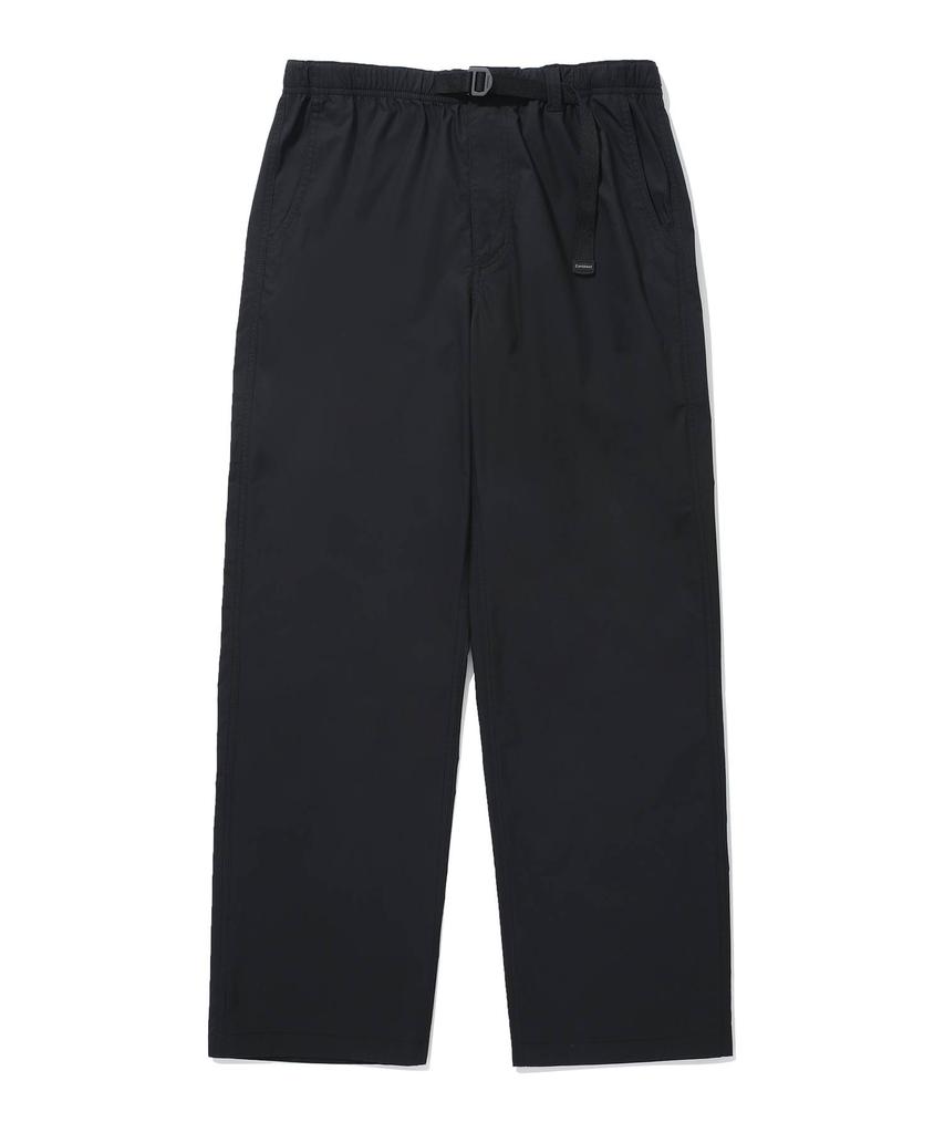 COVERNAT Chino Semi-Wide Buckle Pants Black