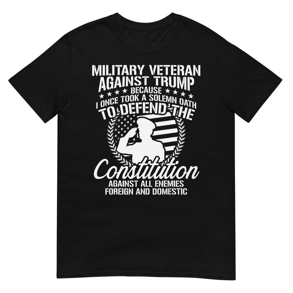 Military Veterans Against Trump 2020 USA Election T-Shirt