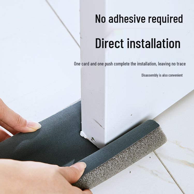 Door Gap Seal Strip: Soundproof, Insulating, Dustproof, and Windproof Solution.