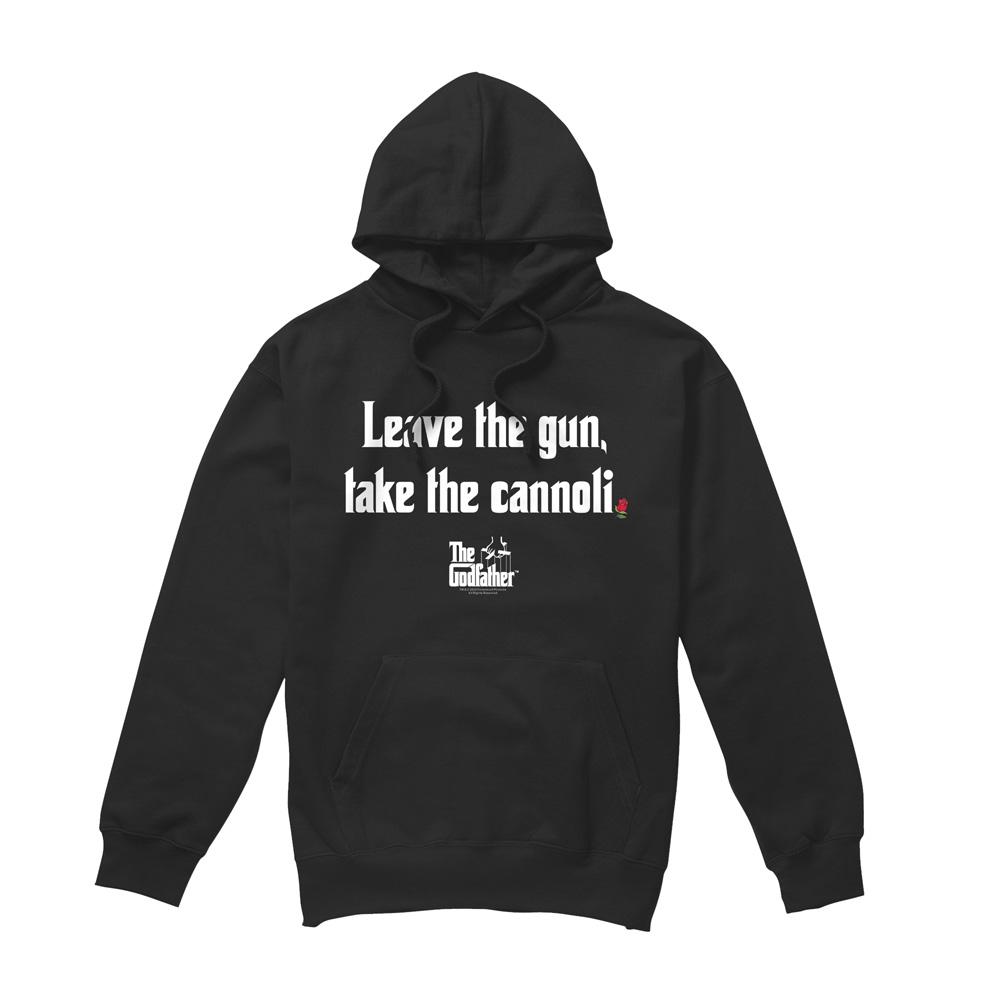 The Godfather Mens Gun Cannoli Hoodie