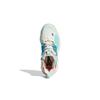 adidas Harden Vol.5 Tessuto Resistente all'Abrasione Scarpe da Pallacanestro Basse per Bambini Bianco Verde Rosso FZ5454
