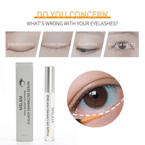 Yousheng 5ml Eyelash Growth Serum Thicken Lashes Non-irritating Brow Treatment Eyelash Growth Treatment Serum for Women