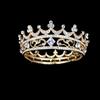 Sparky Crystal Bridal Tiara Rhinestone Round Crown for Women Baroque Crown  Prom Night