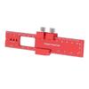 Aluminum Alloy Adjustable Sliding Stop Ruler Clear Scales T Type Scribing Ruler  Marking