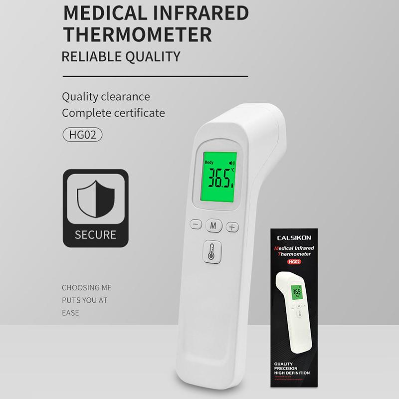 Non-Contact Digital Infrared Portable Multifunctional Handheld Pyrometer Lcd Display Screen Easy To Use