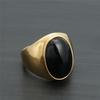 Women's Fashion Sapphire Ring - Stainless Steel & Titanium Electroplated Stone Ring