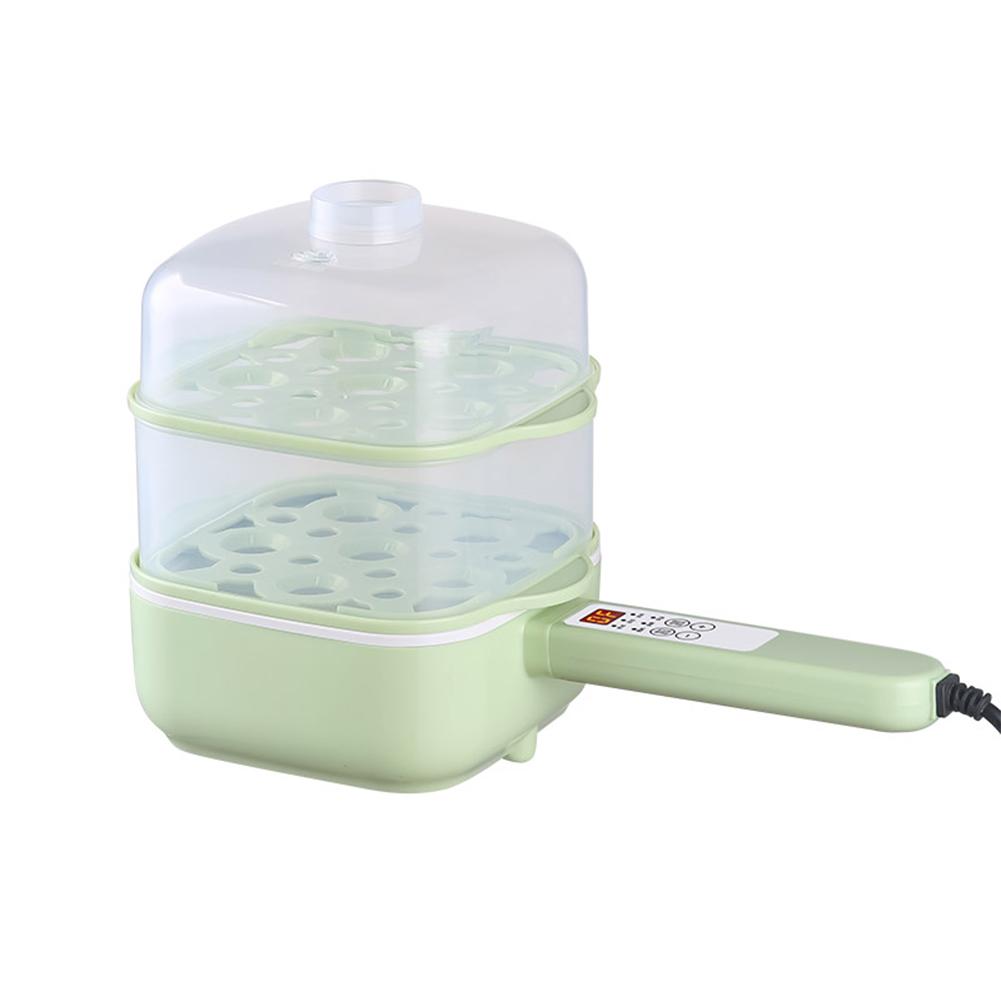 

Egg Cooker Holds Up To 12 Eggs Anti-scald Egg Boiler Double Layer Electric Egg Cooker Auto Shutoff for Soft Boiled Eggs