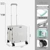 Portable Stair-Climbing Trolley: Folding Cart for Groceries, Camping, and Outdoor Use