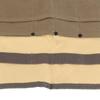 Canvas Cutlery Storage Bag Khaki Tableware Roll Bag Camping Organizer Bag  Outdoor BBQ