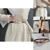 Womens Classy Waist Belt In Black And Brown For Dresses And Summer Cardigans With Durable Pu Material