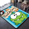 2025 Neuer Om Nom Stories Teppich für Wohnzimmer Schlafzimmer Zuhause Sofadekoration, Kinderspiel Rutschfeste Fußmatte100
