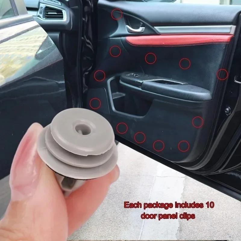 10/20/50pcs Car Door Panel Clips Auto Bumper Fender Dashboard Rivets Clip Panel Retainer Auto Repair Fasteners Accessories