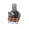 Alpha Electronics 16mm Potentiometer Variable Resistors, B-Curve, 500k Ohm, 4 Pieces (TAE-VRP16-B500k-4p)