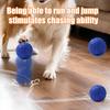 Interactive Dog Toy Ball Automatic Rolling Bouncing Ball Dog Chew Toy Rechargeable Dog Training Ball for Medium Large Dogs Chasing Teeth Cleaning