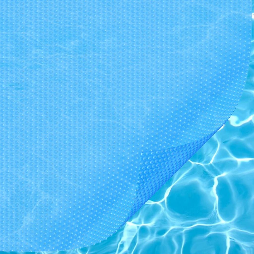 Solar Pool Cover, 40 X 20 Ft Rectangle Solar Blanket for Pools, Inground Above Ground Swimming Pool Solar Cover, 12 Mil Solar Covers Blue