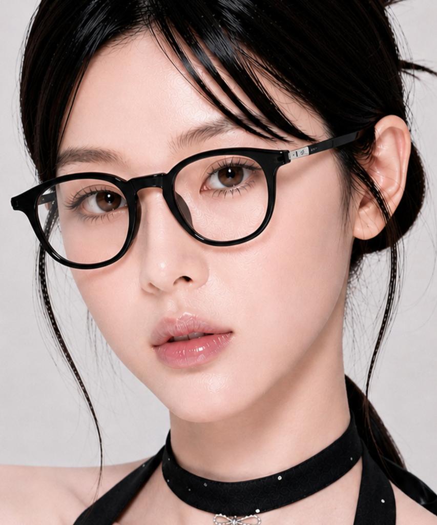 Likkeullou Rc Vis Glasses Glossy Black
