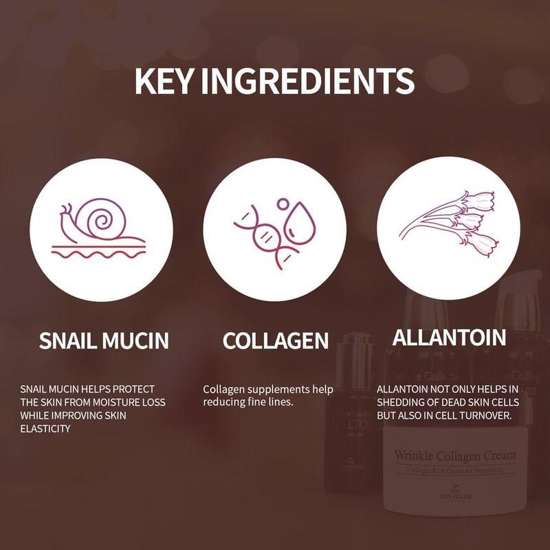 the SKIN HOUSE - Wrinkle Collagen Cream