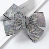 Neue Glitzernde Strass Schleife Haarnadel Haar Accessoires Mode Haarspangen für Damen Mädchen Vintage Spangen Pferdeschwanzhalter Kopfschmuck