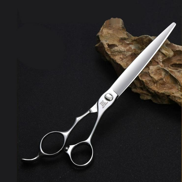 7.5 Inch Japan VG10 Steel Pet Grooming Straight Scissors Shears Factory Wholesale OEM Service
